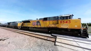 UP 8543 East - an SD70ACe - 360 VR - on 5-27-2017