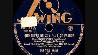 Django Reinhardt - Les Yeux Noirs - 1940 December 13 Paris