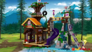 Bela 10497 "Спортивный лагерь: дом на дереве" (аналог LEGO Friends 41122)