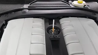 VW PHAETON W12 TEST FAJKI CIGARETTE