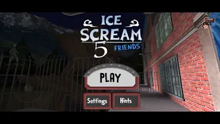 ICE SCREAM 5 | MY GAME J. INTO A ICE CREAM 🧊 | GAME OVER MUSIC!