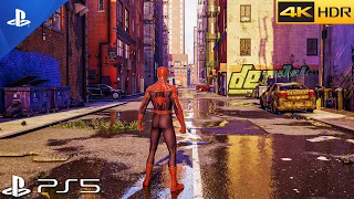 (PS5) SPIDER-MAN | ULTRA Realistic Ray-Tracing  Graphics Gameplay [4K HDR]