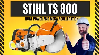 Powerful cutter STIHL TS 800 // Potężna przecinarka STIHL TS 800