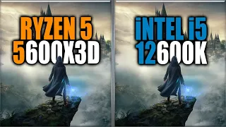 Ryzen 5 5600X3D vs 12600K Benchmarks - Tested in 15 Games and Applications