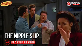 Elaine's Nipple Slip | Seinfeld "The Christmas Card" | ComedyDeck