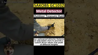 SAKOBS GC1032 Metal Detector - Treasure Hunting & Gold Digger - Outdoor Testing For Beginner