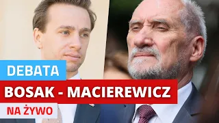 MOCNA DEBATA: MACIEREWICZ VS. BOSAK | "KONFEDERACJA POWINNA ODCIĄĆ SIĘ OD KORWINA I BRAUNA"