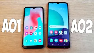 SAMSUNG GALAXY A01 VS GALAXY A02 - ЧТО ИЗМЕНИЛОСЬ? ПОЛНОЕ СРАВНЕНИЕ!