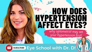 Why your Optometrist may see your high blood pressure first! How does hypertension affect your eyes?