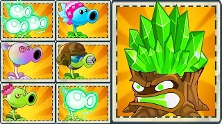 All Pea Plants & Torchwood Power-Up! in Plants vs Zombies 2