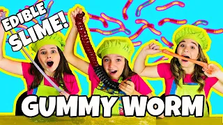 Edible Slime: DIY Gummy Worm Edible Slime Recipe | Edible Slime Candy for Kids