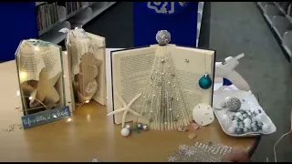 Holiday Book Folding Craft