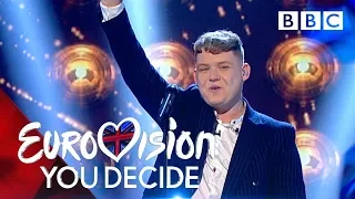 Eurovision 2019 UK entry Michael Rice reprises 'Bigger Than Us' after You Decide victory - BBC