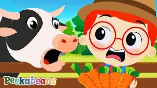 Old MacDonald Had A Farm (Kids Rap Version) | Farm Animal Song | Nursery Rhymes @PeekabeansKidsSongs