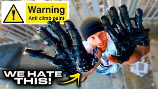 ANTI CLIMB PAINT vs PARKOUR - Does it work?! 🇬🇧