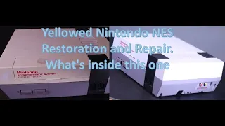 Yellowed Nintendo NES Restoration and Repair