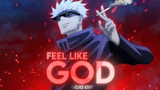 [feel like God] gojo vs sukuna edit| jujutsu Kaisen [Edit/AMV]