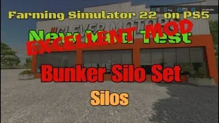 FS22    Bunker Silo Set   New Mod for Apr 5