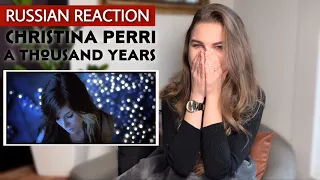 RUSSIAN Reacts to Christina Perri “A Thousand Years” *MADE ME CRY*