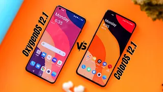 OXYGEN OS 12.1 vs COLOR OS 12.1 COMPARISON 🤩 - Same But Different 😁