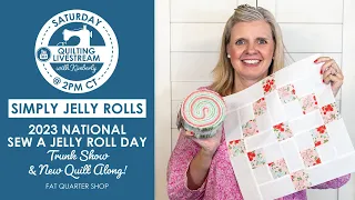 Beyond the Seams: Join us on Saturday, September 16 at 2 PM CT for Sew a Jelly Roll Day!