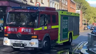 *H271 + H276* Battersea’s Pump Ladder and Fire Rescue Unit turning out together to an incident!!