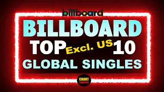 Billboard Top 10 Global Excl. US Single Charts | March 25, 2023 | ChartExpress