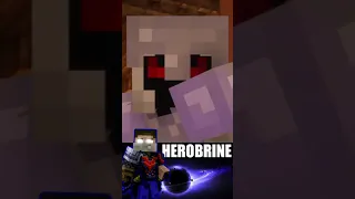 Zombie Looard vs Herobrine Fight (nightmare craft)#viral #shorts #trending