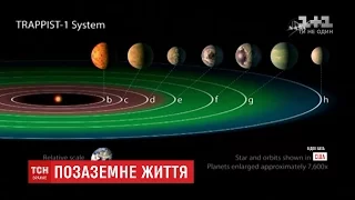 Сім планет поза Сонячною системою потенційно можуть бути заселеними