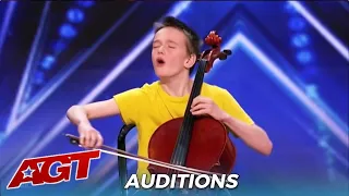 Elijah De La Matte: Teen Cello Player SLAYS Ariana Grande and Simon Tells Him To FIRE His Parents!
