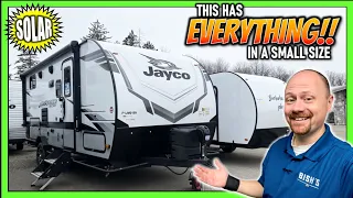 That's 10lbs of Camper in a 5lb Sack WOW!! 2023 Jay Feather Micro 199MBS Travel Trailer by Jayco RV