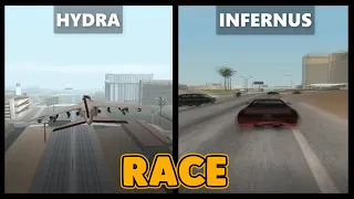 HYDRA vs INFERNUS! (Speed Comparison) | GTA San Andreas