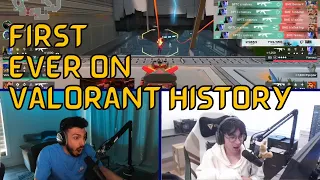 Tarik Tenz Reaction on Most Epic Moment of Valorant History | Optic Crashies ACE