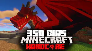 Sobreviví 350 días En Un Apocalipsis de Dragones En Minecraft HARDCORE... Esto fue lo que pasó