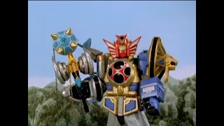 Storm Megazord Flail Finisher | Power Spheres 2 and 3 | Ninja Storm | Power Rangers Official