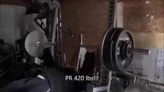 420 Bench Press & 305 x 15 Bench Press