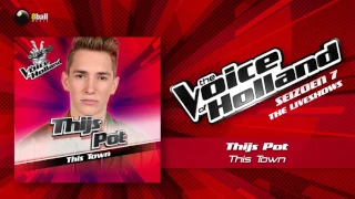 Thijs Pot – This Town (The Voice of Holland 2016/2017 Liveshow 5 Audio)