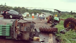 Acidente com maquinas agrícolas