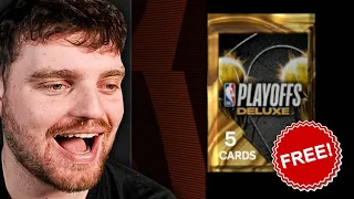 FREE PLAYOFF DELUXE PACK WITH GUARANTEED PINK DIAMOND OR HIGHER IN NBA 2K24 MyTEAM!!