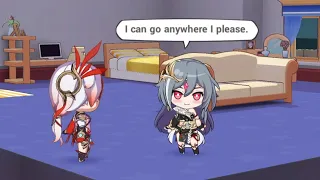 HoS and Fu Hua Funny Interaction | Honkai Impact 3rd