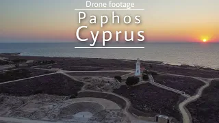 Drone Flight over Paphos Cyprus 2021 4K