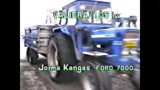 Traktoreiden kiihdytyskisat Haapajärvi 2.4.1989