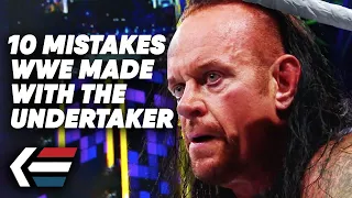 10 Worst Missteps WWE Made With The Undertaker | WrestleTalk 10s with Adam Blampied