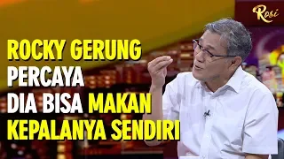 Budiman Sudjatmiko - Rocky Gerung Percaya Dia Bisa Makan Kepalanya Sendiri - ROSI