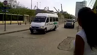 caravana de obama en cartagena colombia