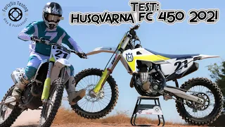 Husqvarna FC450 2021 Test