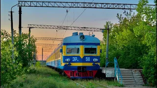 🇰🇿Soviet ER22, the legend of Kazakh steppes. Overview and train trips. Town Stepnogorsk(2022)