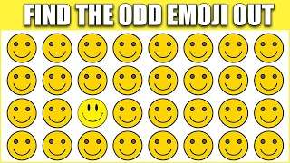 HOW GOOD ARE YOUR EYES #118 l Find The Odd Emoji Out l Emoji Puzzle Quiz