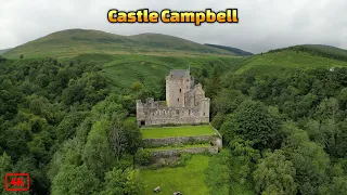 Abandoned Explore Castle Campbell Scotland Walkthrough