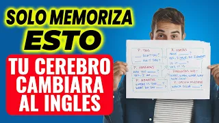 SOLO MEMORIZA ESTO, TU CEREBRO CAMBIARA AL INGLES - PLANTILLAS Y FORMULAS CURSO COMPLETO